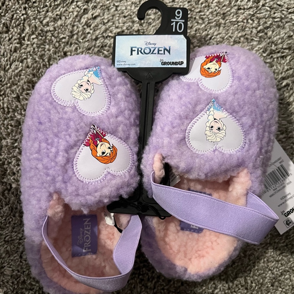Kids' Purple Slippers